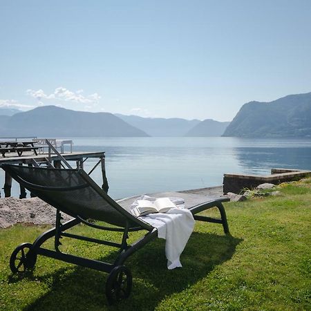 Leikanger Fjordhotel - Unike Hoteller Экстерьер фото