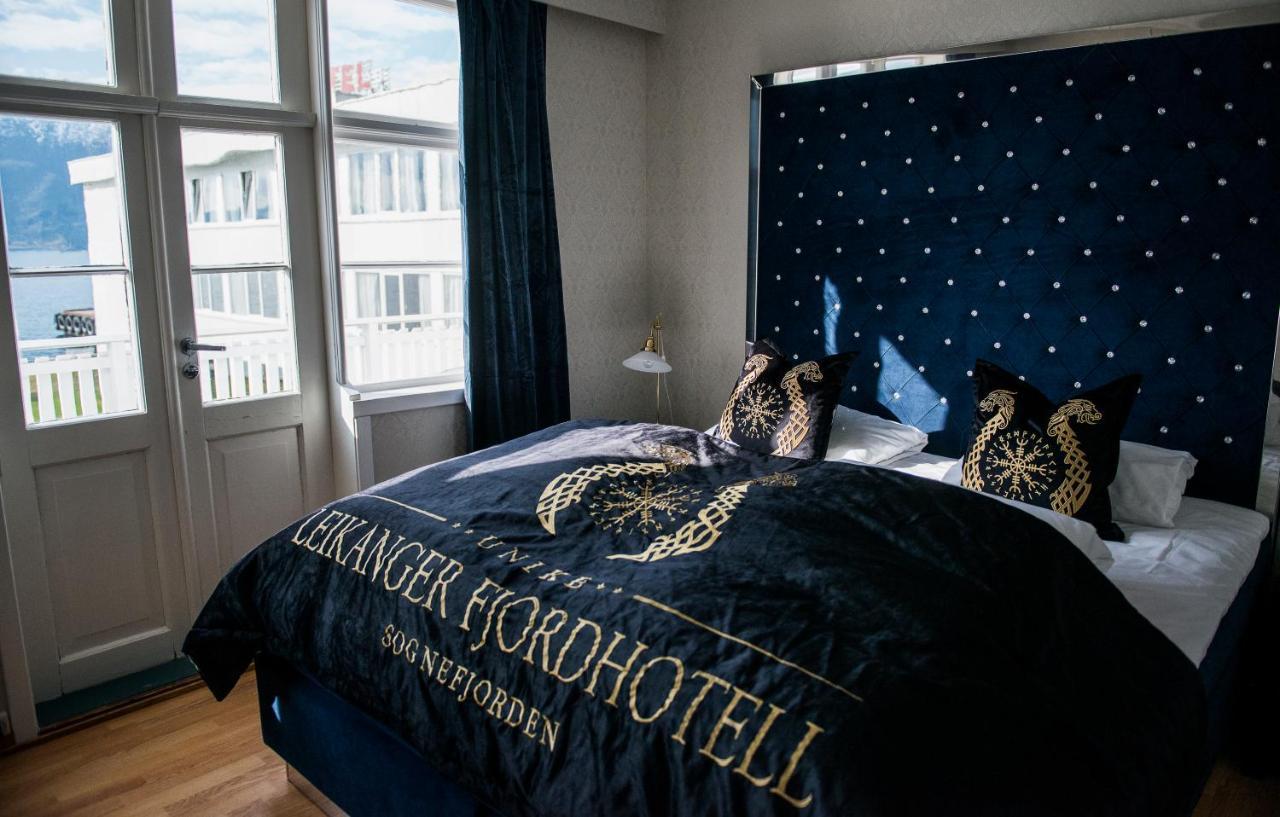 Leikanger Fjordhotel - Unike Hoteller Экстерьер фото