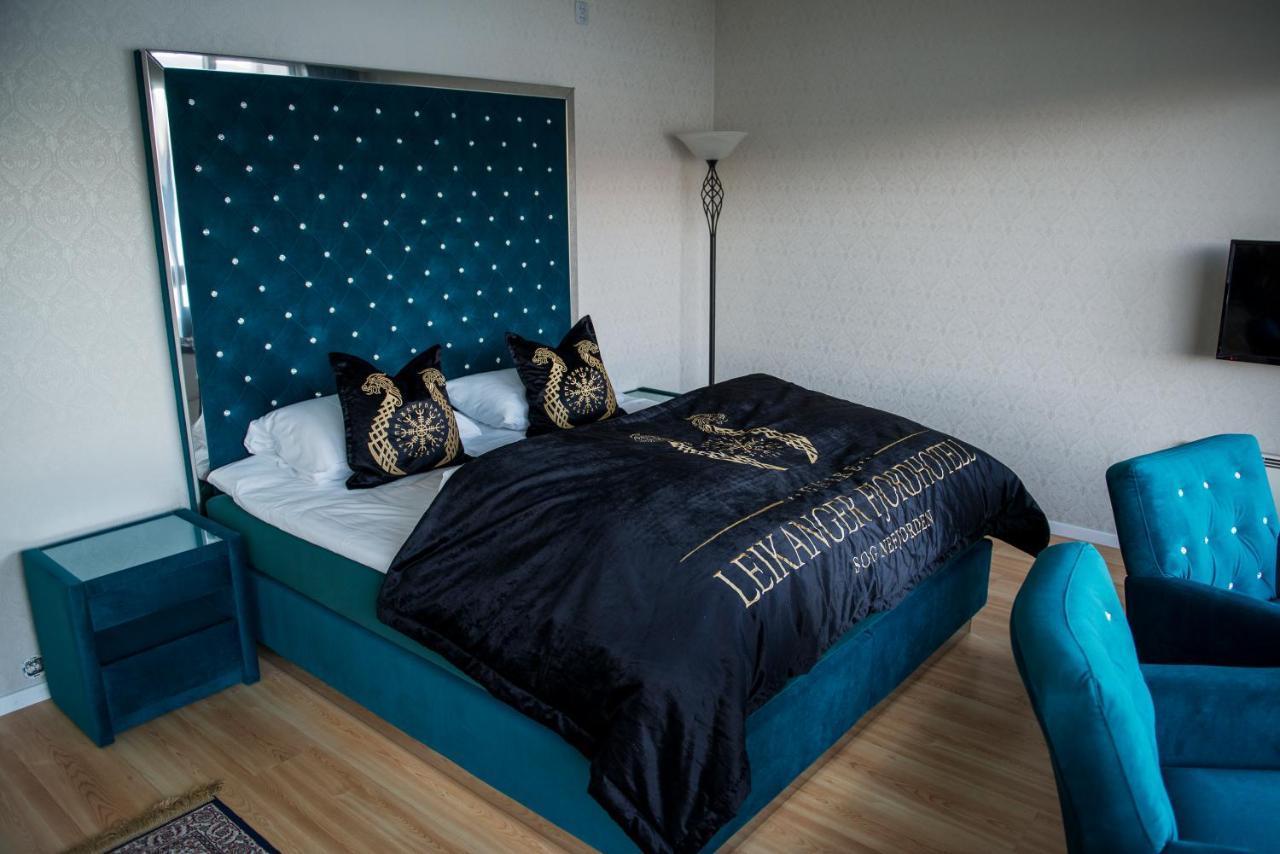 Leikanger Fjordhotel - Unike Hoteller Экстерьер фото