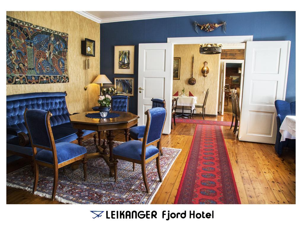 Leikanger Fjordhotel - Unike Hoteller Экстерьер фото
