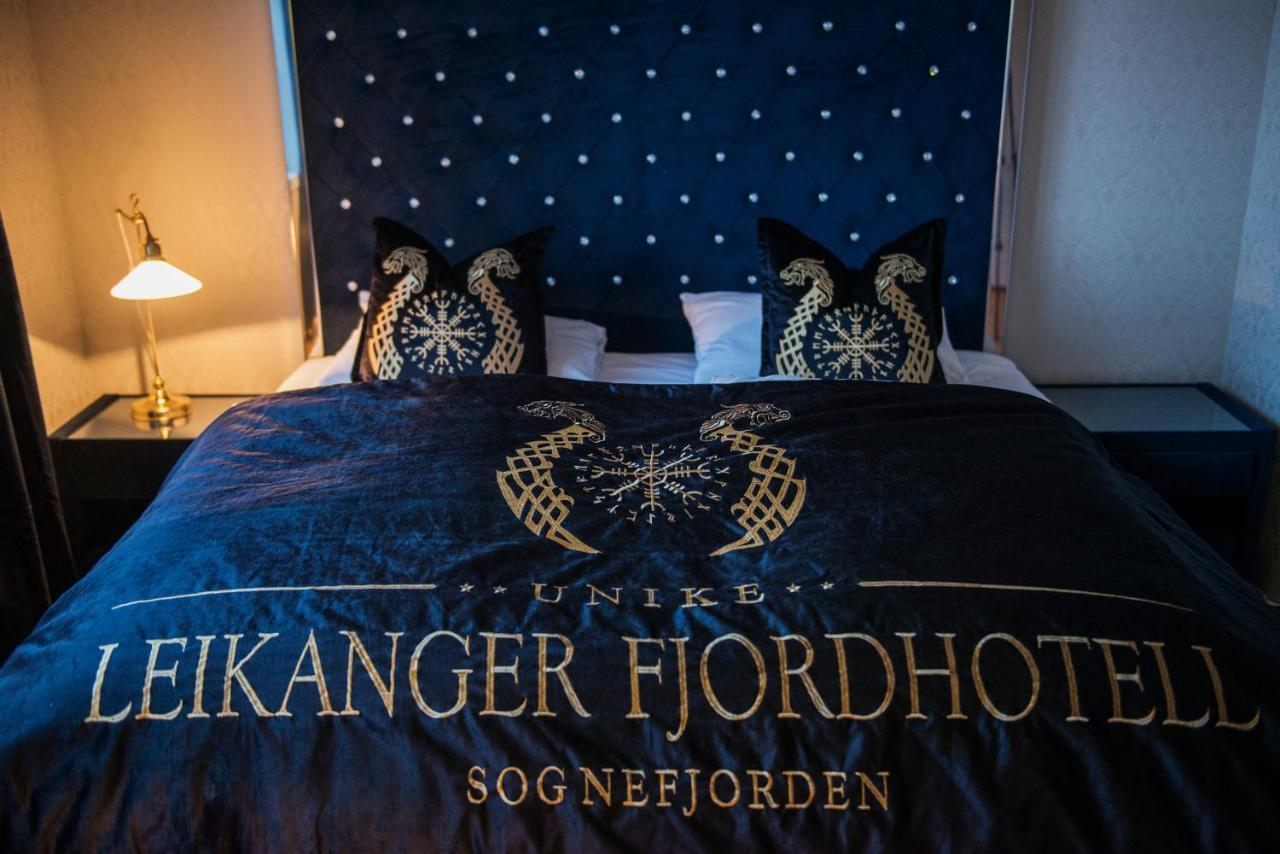 Leikanger Fjordhotel - Unike Hoteller Экстерьер фото